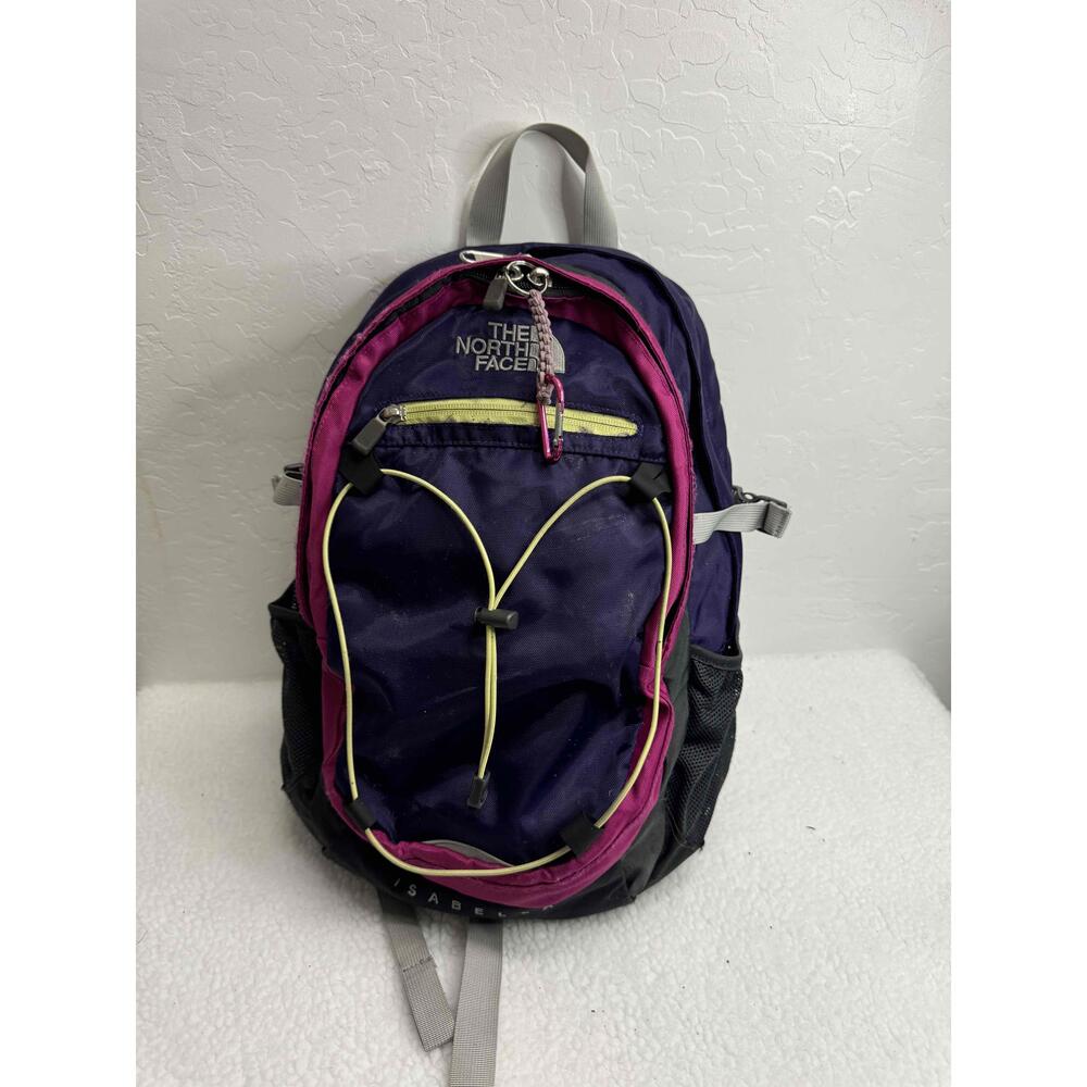 The North Face Purple Pink Daypack Backpack Laptop Compartment School Hiking